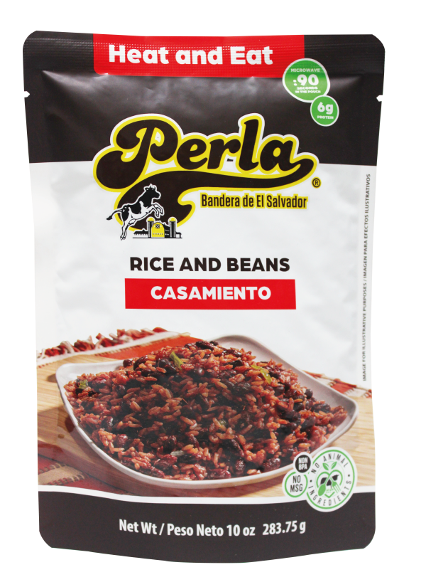 Perla Rice and Beans (Casamiento) 10 oz, Single Pouch