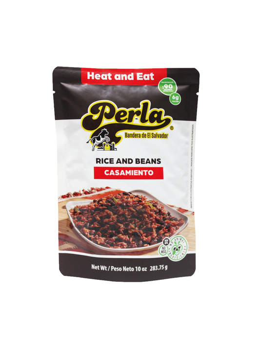 Perla Rice and Beans Mix (Casamiento Salvadoreño) 10 oz, Case of 20