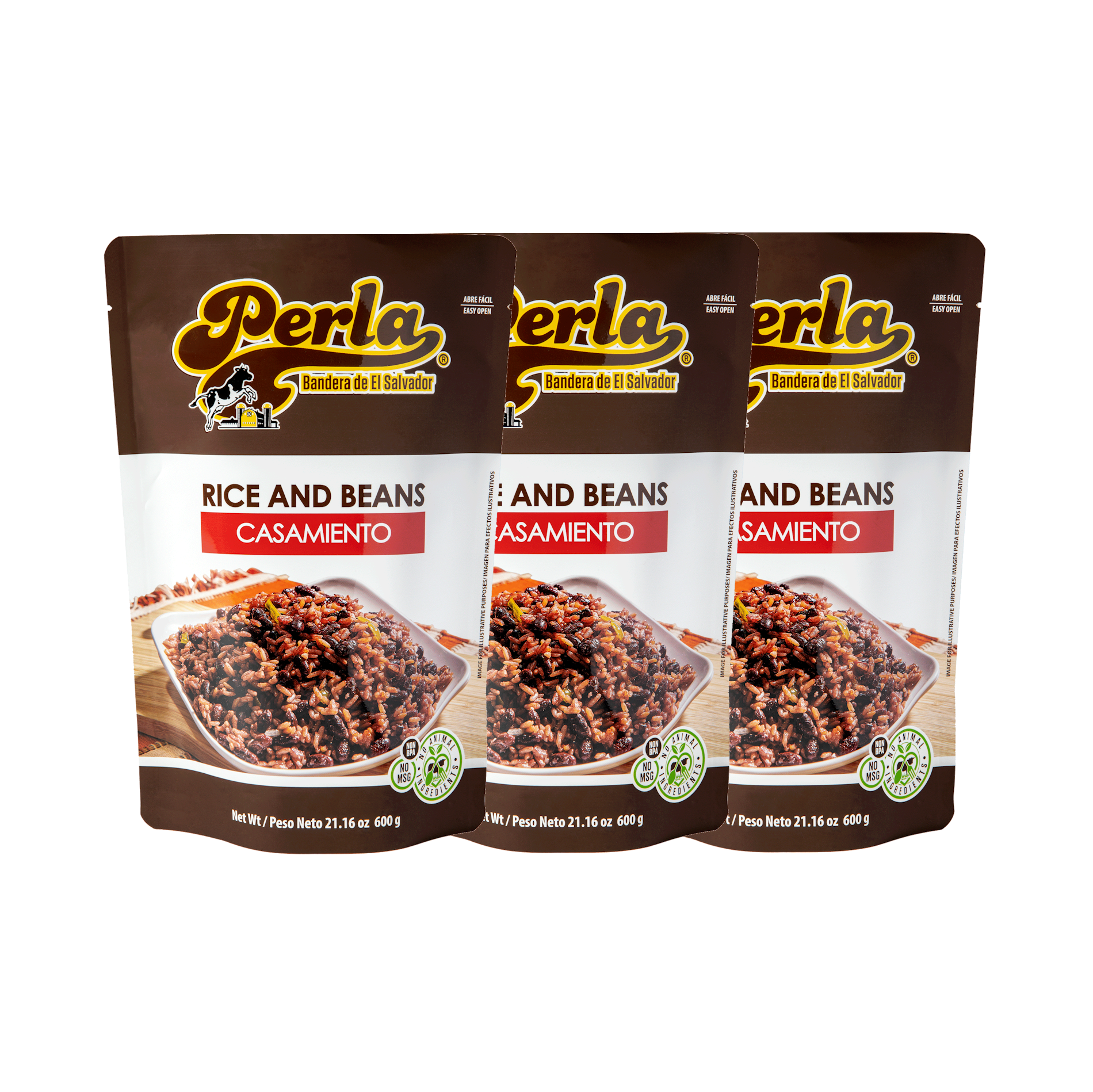Perla Rice and Beans Mix (Casamiento) 21.16 oz - PACK OF 3