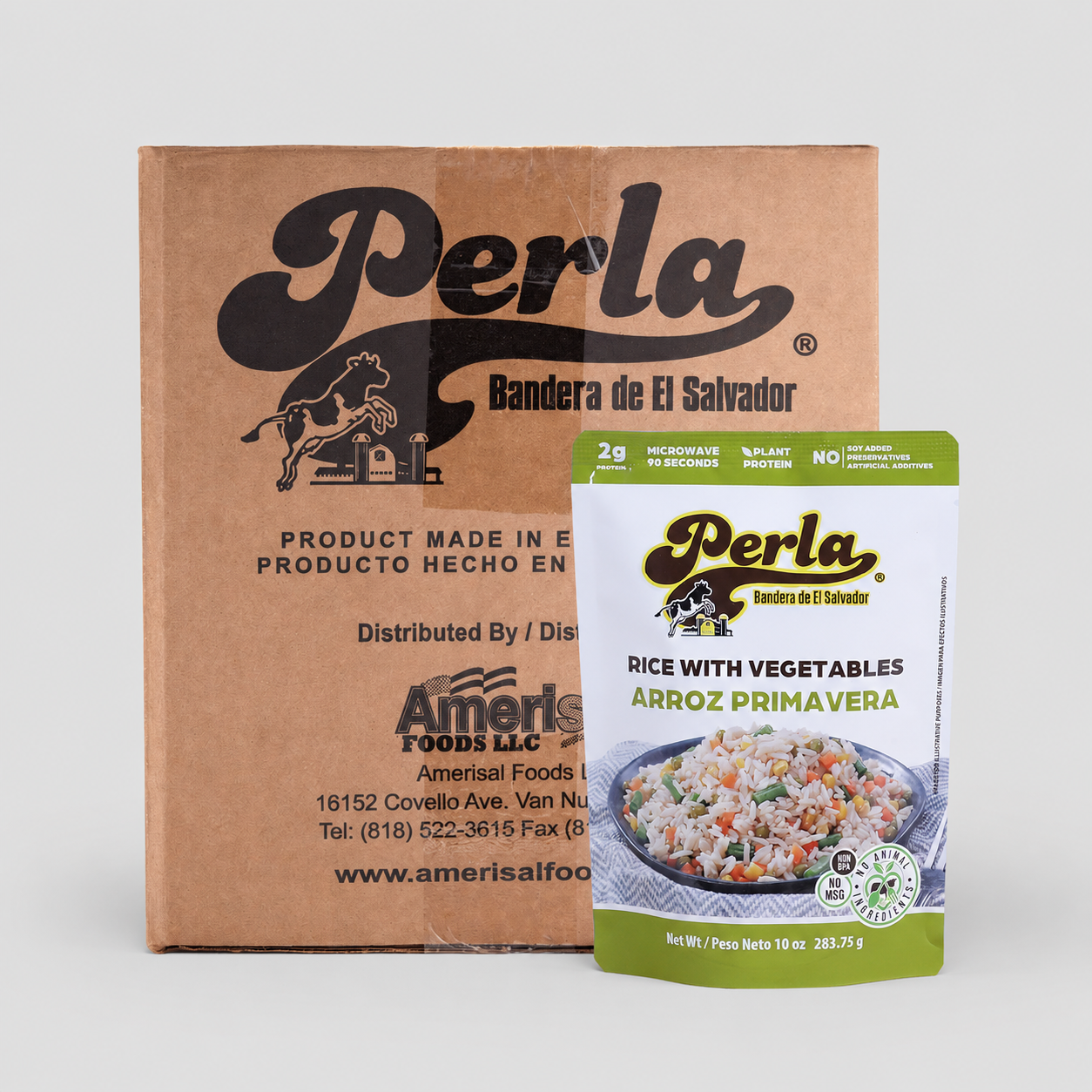Perla Rice with Vegetables – 10 oz