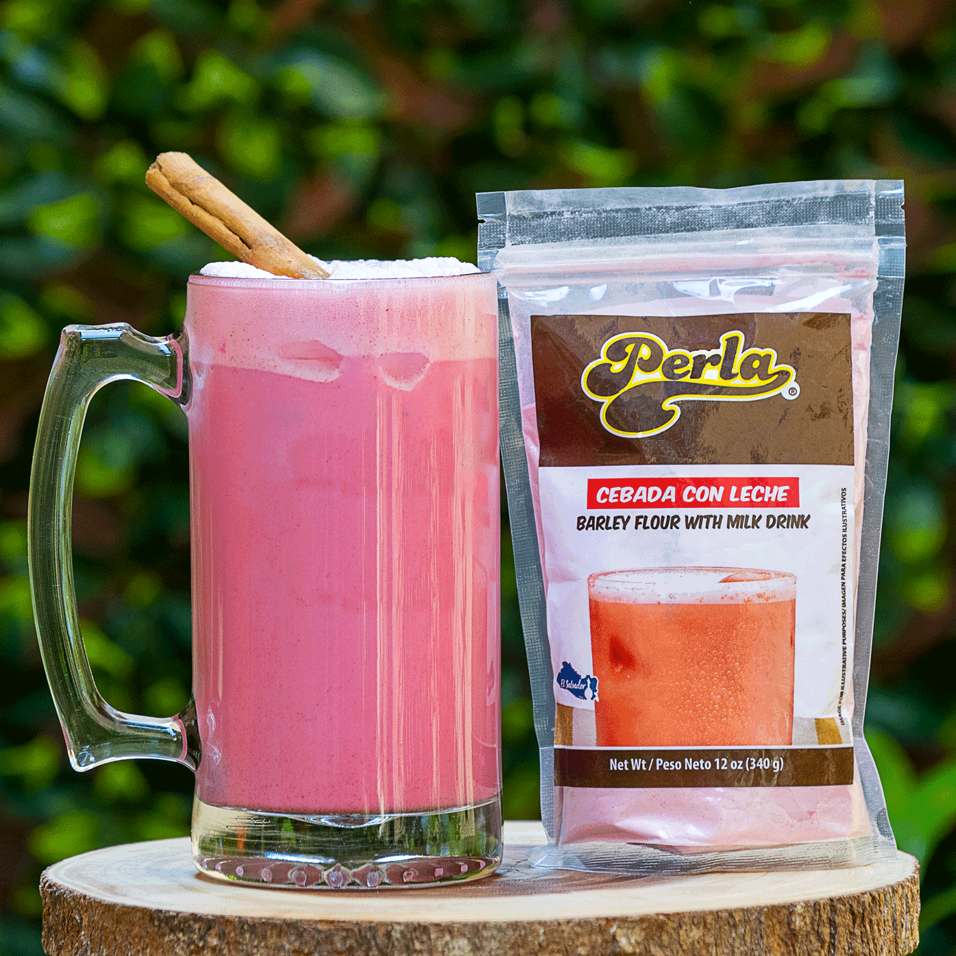 Perla Barley Flour with Milk Drink (Refresco de Cebada) Pack of 6