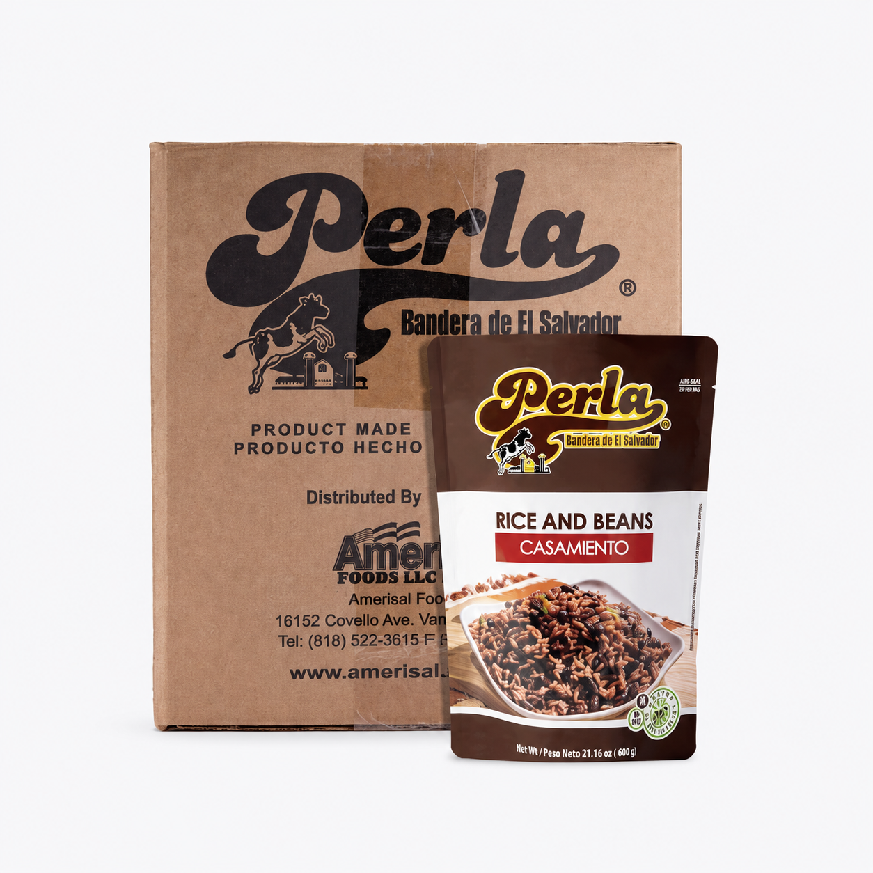 Perla Casamiento Rice & Beans – 21.16 oz