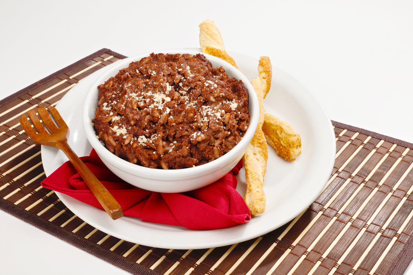 Perla Refried Red Beans & Rice (Casamiento Molido) 28 oz, Case of 12