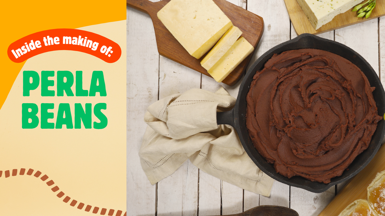 Perla Refried Red Beans (Frijoles Rojos Refritos) 28 oz - PACK OF 3