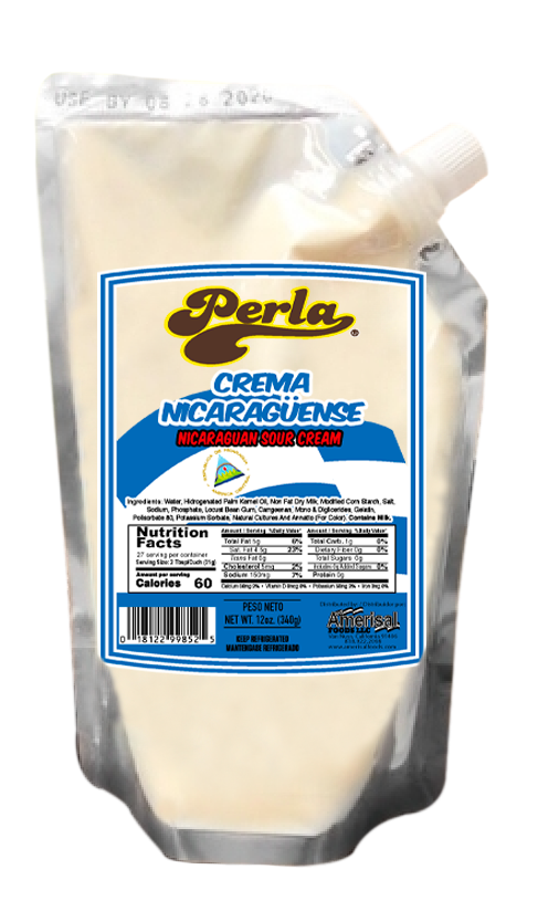 Perla Crema Nicaraguense (Nicaraguan Sour Cream) 12 oz