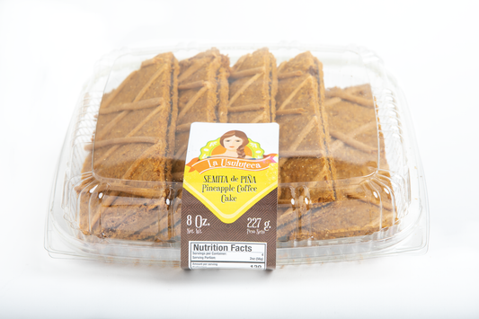 La Usuluteca Bakery - Semita de Pina (Pineapple Coffee Cake) 8 oz - PACK OF 2