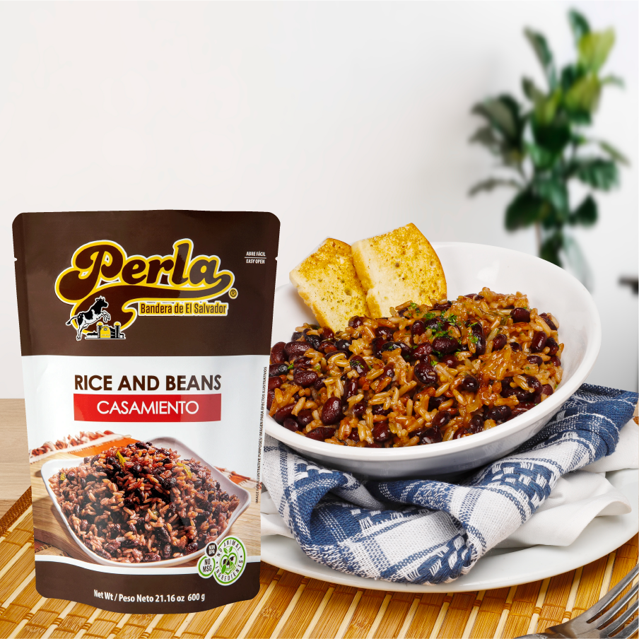 Perla Rice and Beans (Casamiento) 21.16 oz, Single Pouch