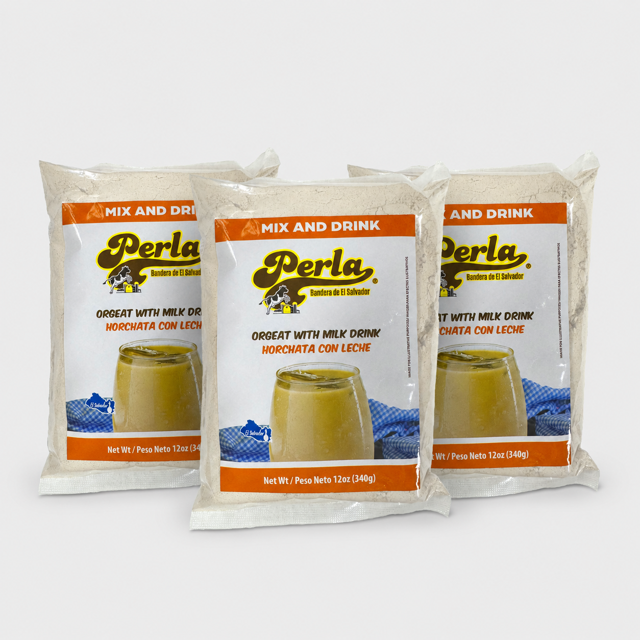 Perla Horchata Mix with Milk – 12 oz