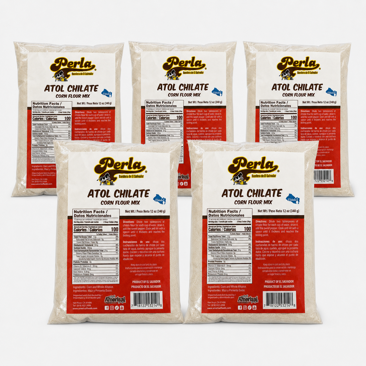Perla Atol Chilate – 12 oz