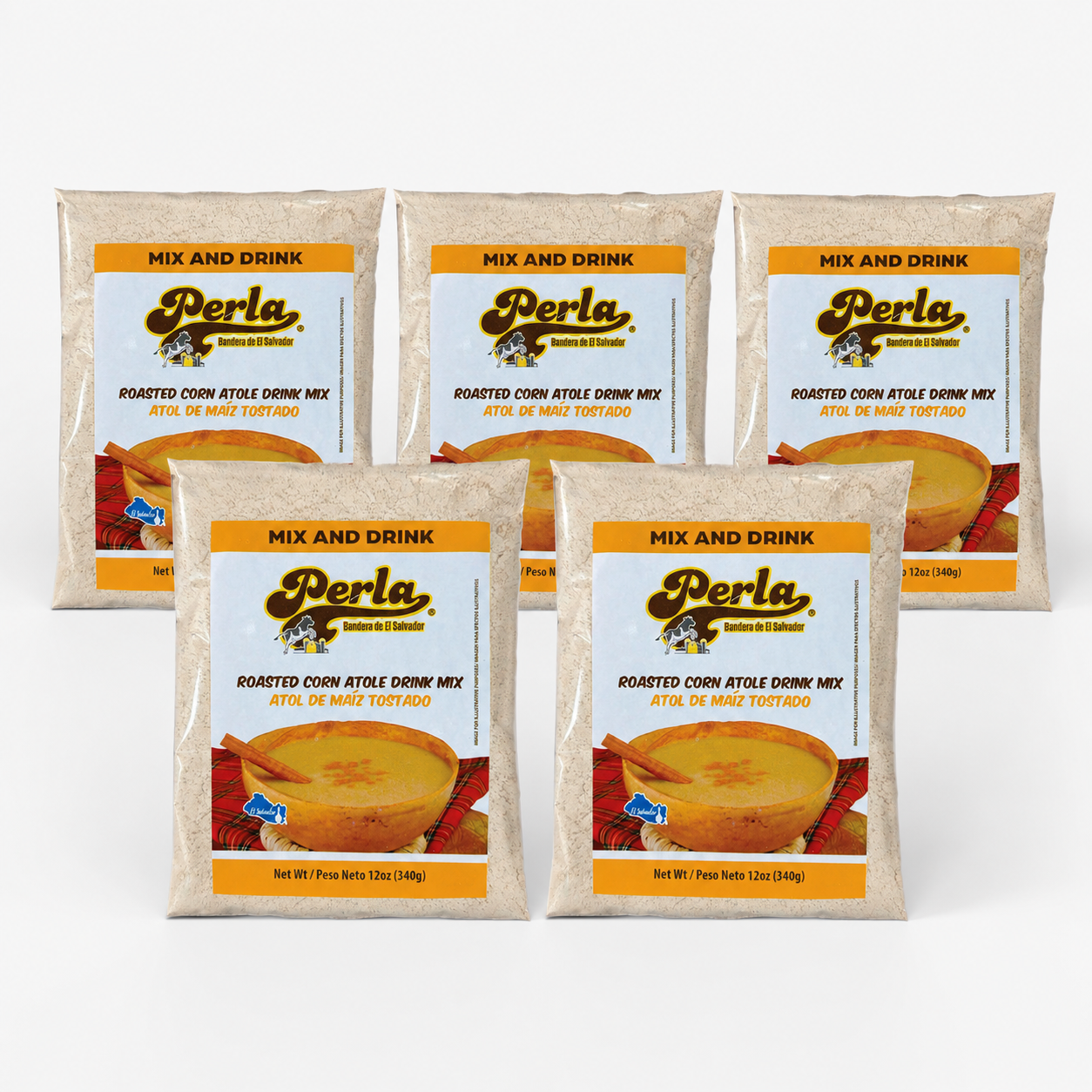 Perla Roasted Corn Atole Drink Mix – 12 oz