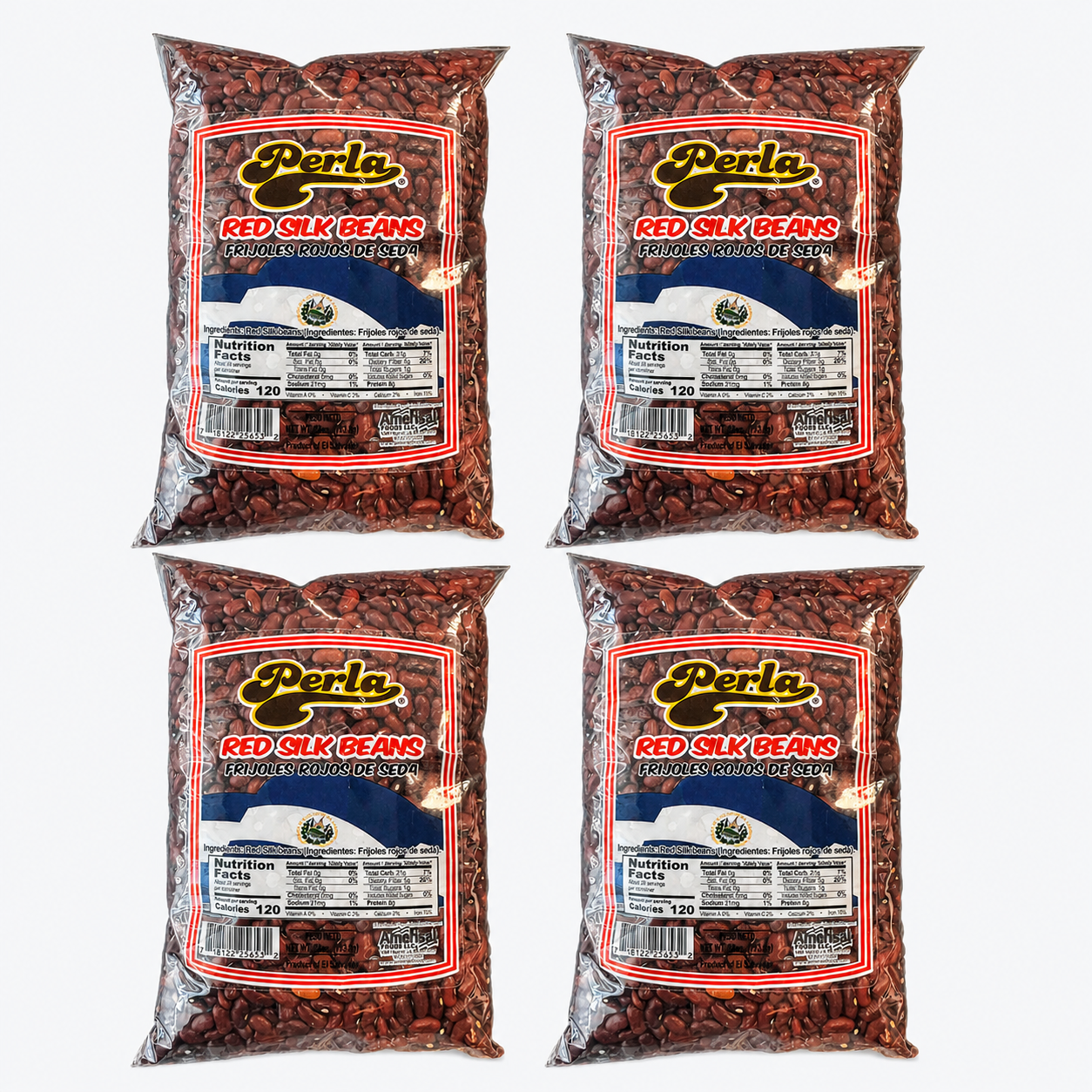 Perla Red Silk Beans – 28 oz
