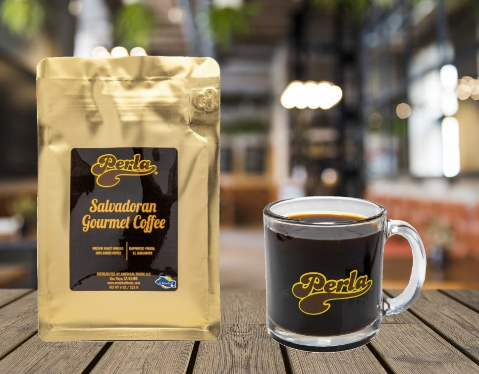 Perla Salvadoran Gourmet Coffee (Café Gourmet Salvadoreño) 8 oz, Single Pouch