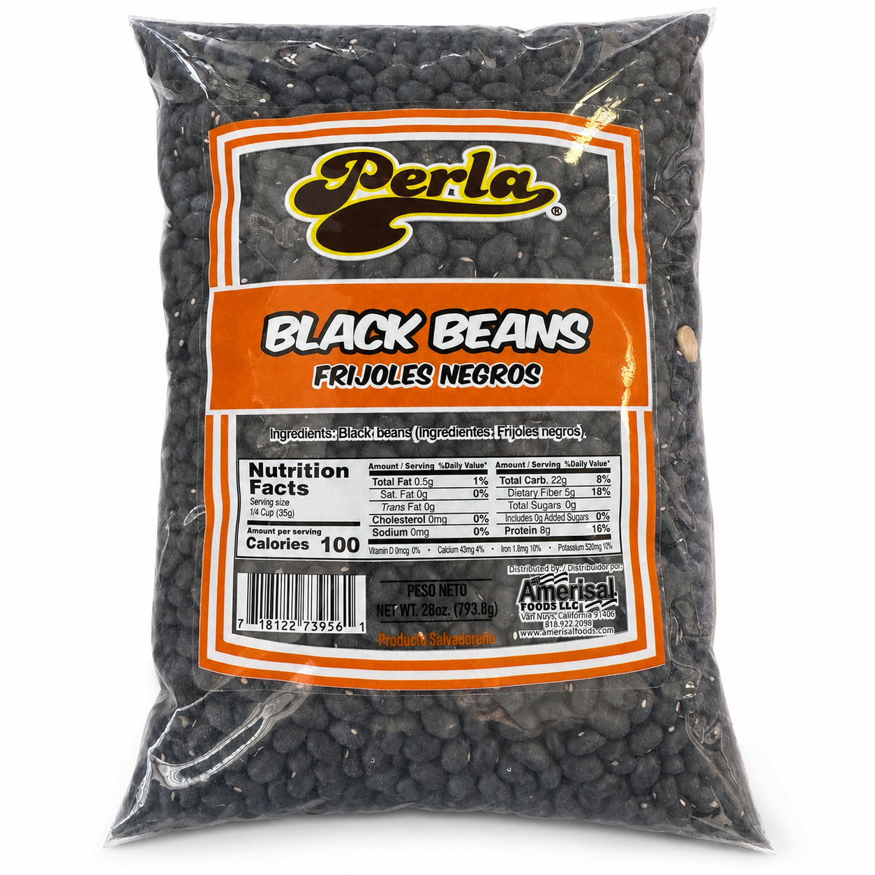Perla Black Beans – 28 oz