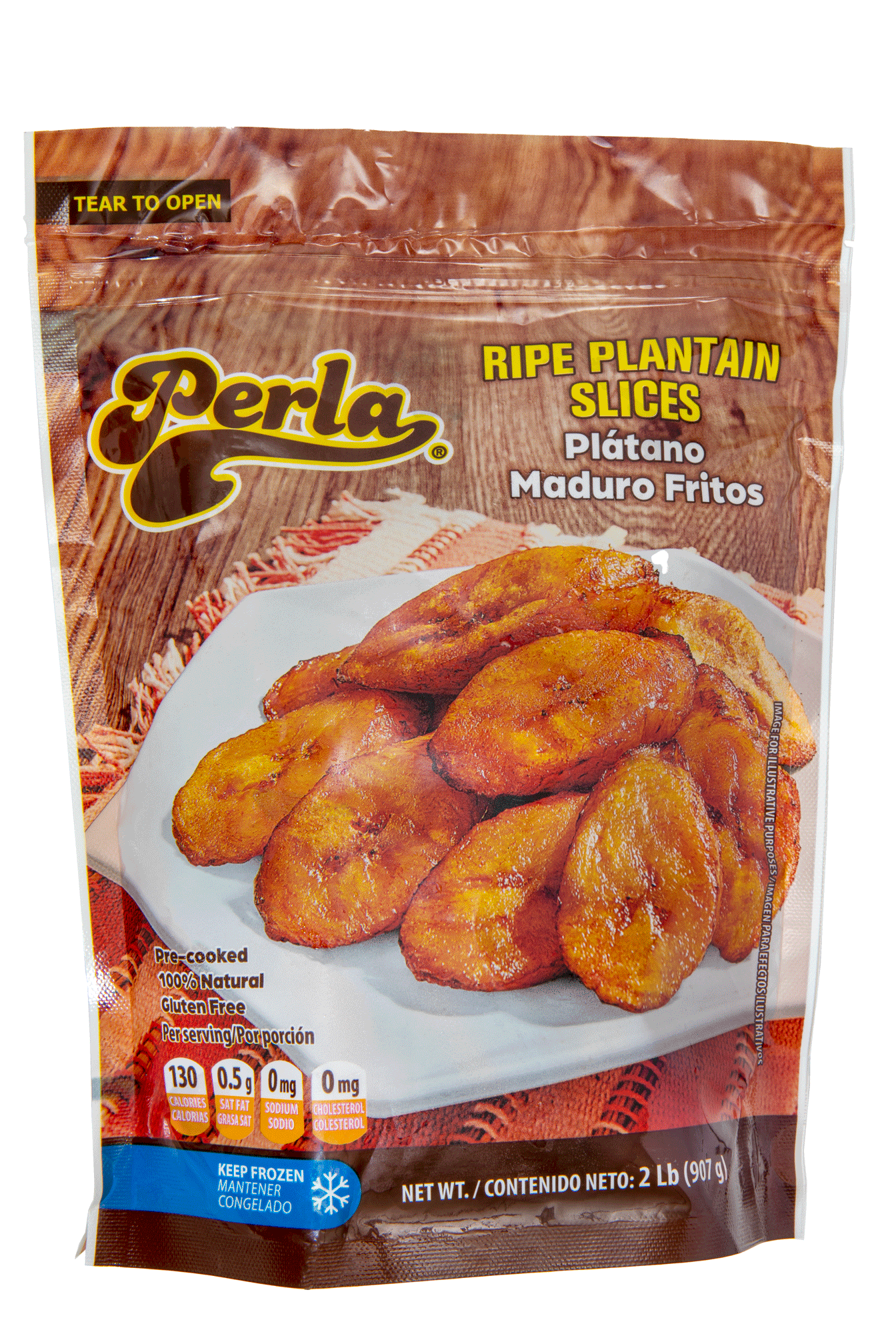 Perla Ripe Plantain Slices (Plantano Maduro Fritos) 2 lb