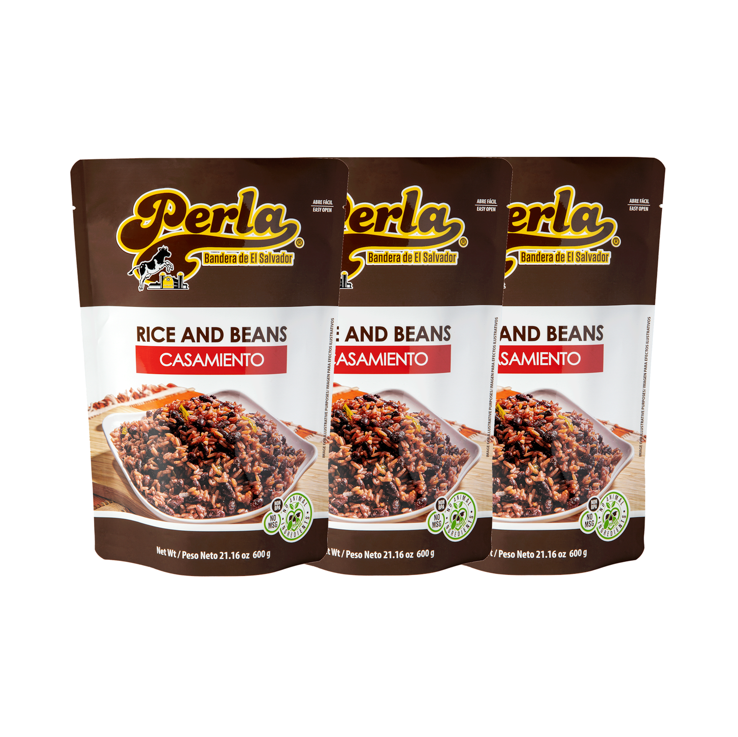 Perla Rice and Beans Mix (Casamiento) 21.16 oz - PACK OF 3