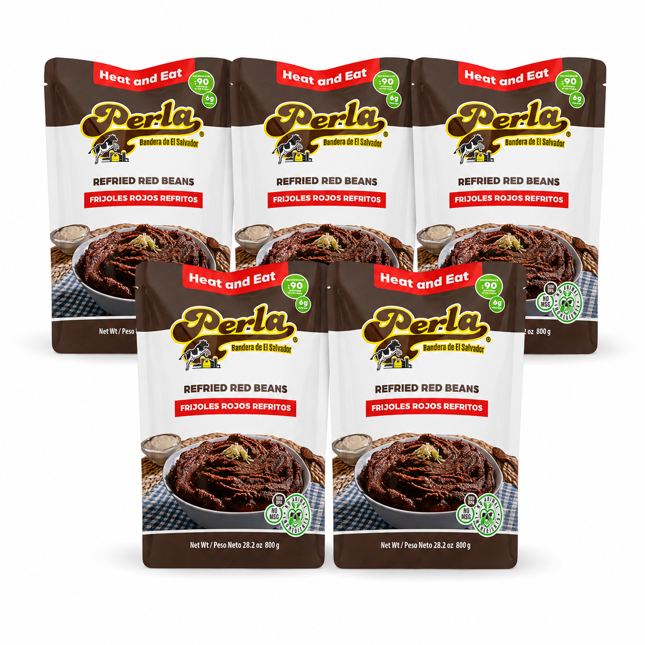 Perla Refried Red Beans – 28.2 oz