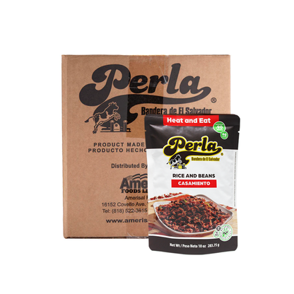 Perla Rice and Beans Mix (Casamiento Salvadoreño) 10 oz, Case of 20