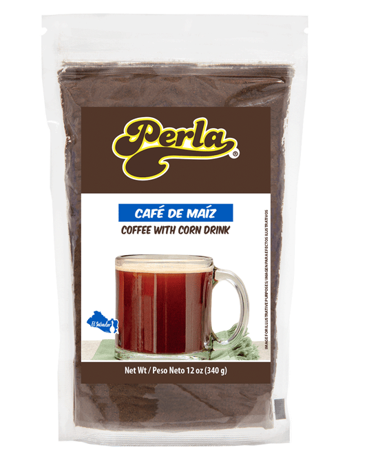 Cafe de Maiz (Coffee with Corn Drink) 12 oz,  Pack of 10