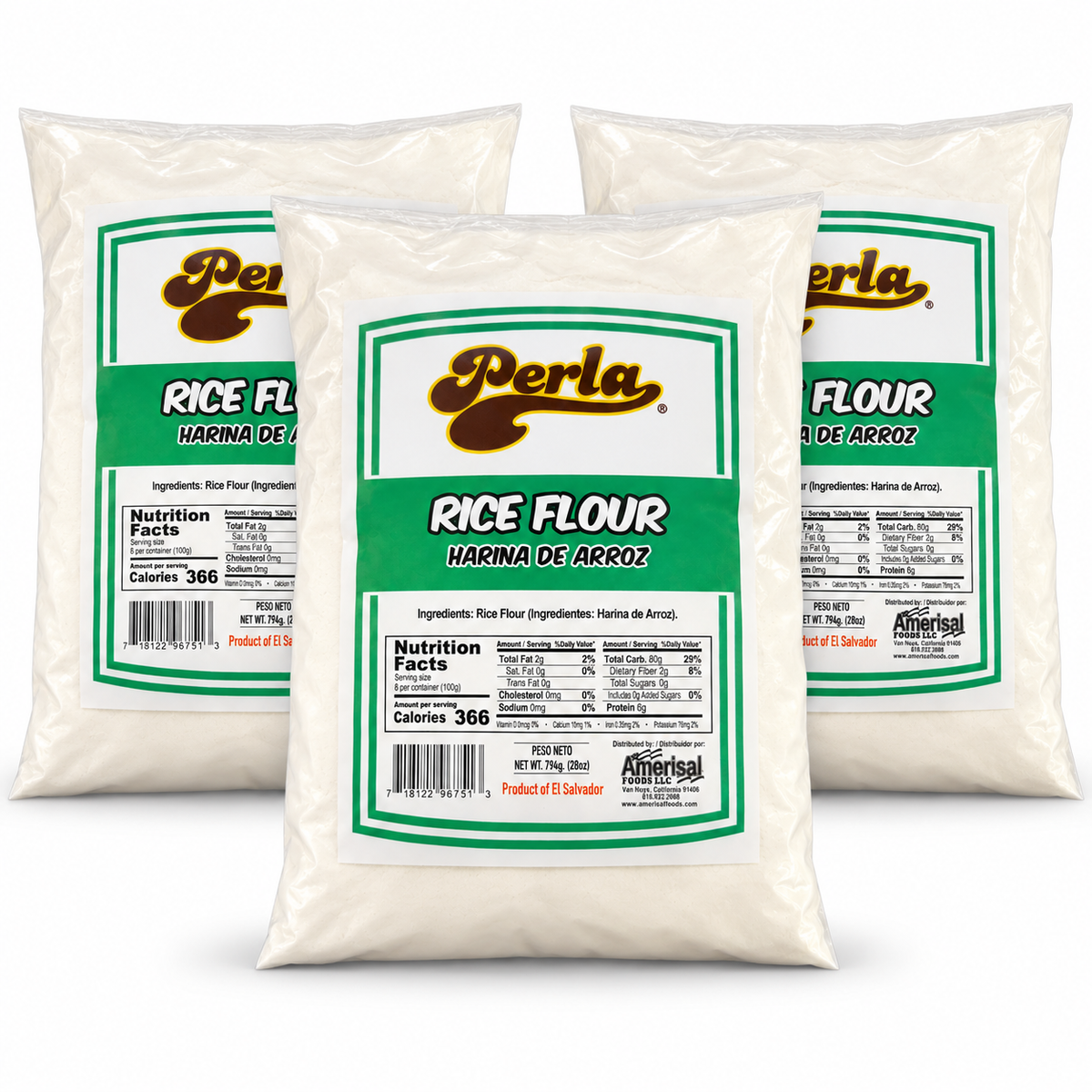 Perla Rice Flour - 28 oz
