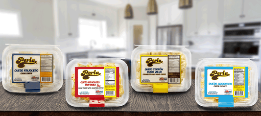 Perla Queso Frijolero Terron Duro Viejo (Crumbled Hard Aged Cheese) 12 oz