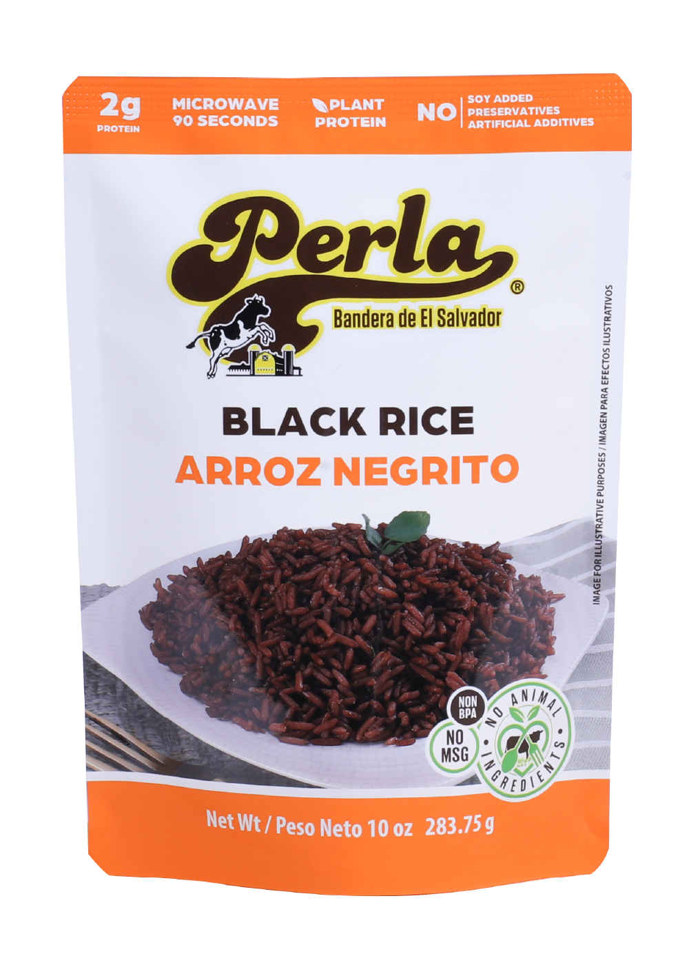 Perla Arroz Negrito (Black Rice) 10 oz, Pack of 10