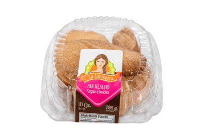 La Usuluteca Bakery - Pan Menudo (Sugar Cookies) 10 oz - PACK OF 2