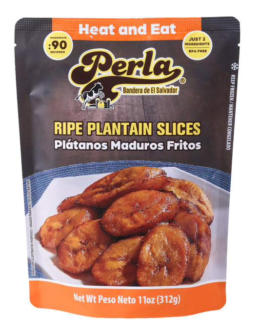 Perla Ripe Plantain Slices (Plantano Maduro Fritos) 11oz