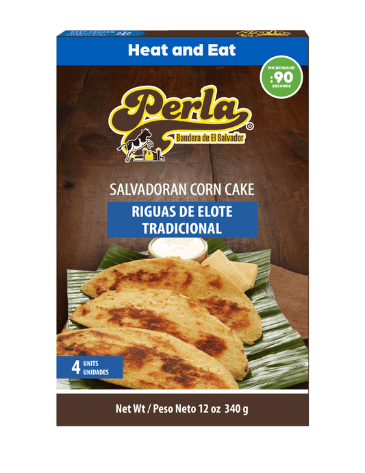 Perla Salvadoran Corn Cake (Riguas de Elote Tradicional) 12 oz