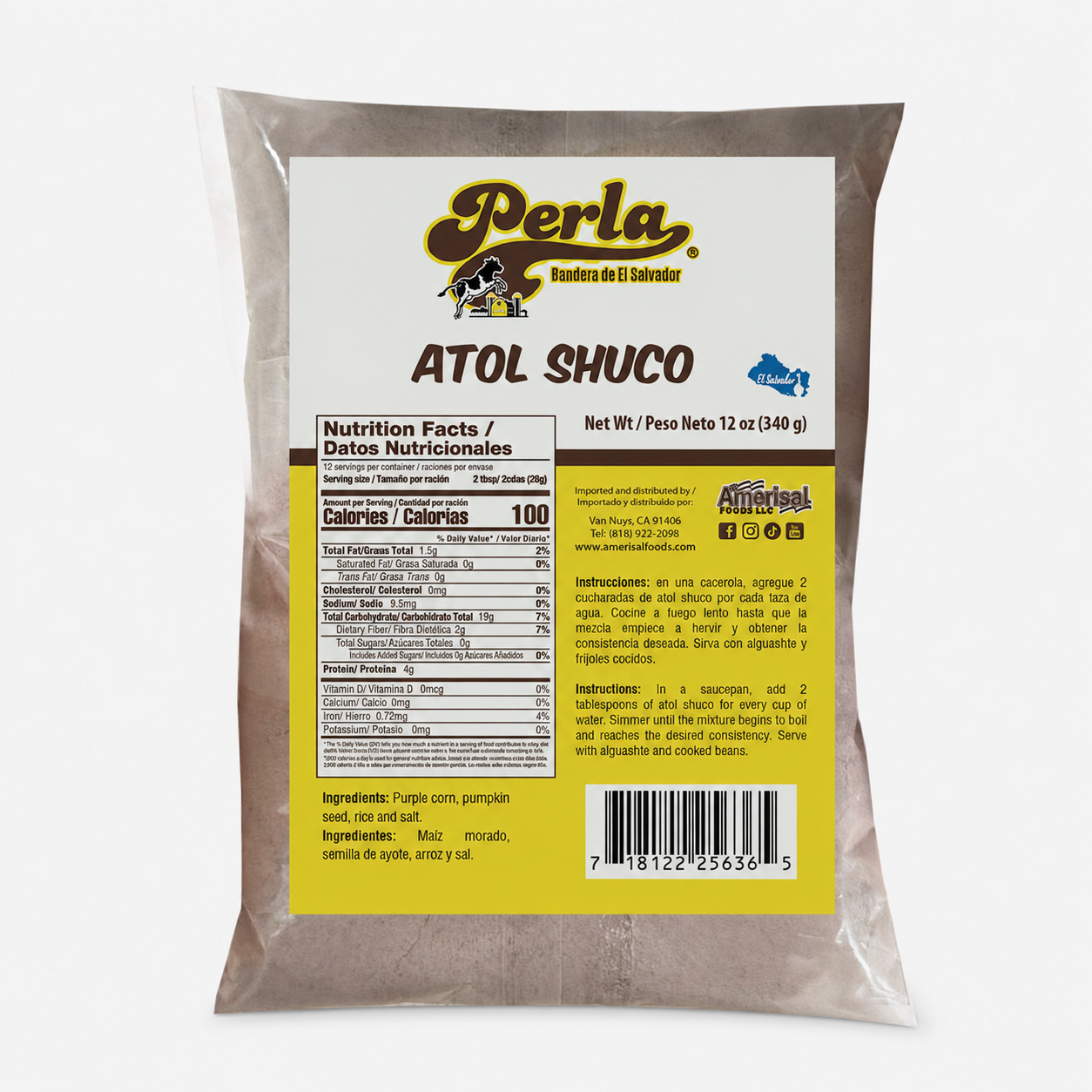 Perla Atol Shuco – 12 oz