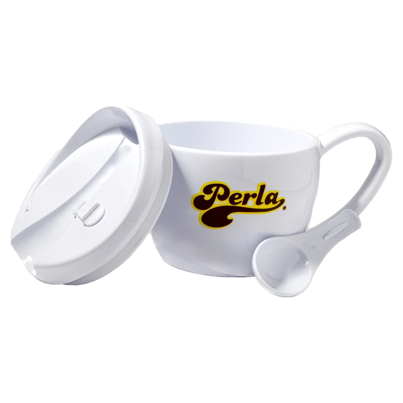 Perla Merch  - Soup Mug w/ Spoon 15oz