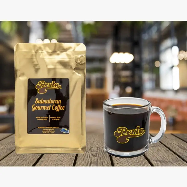 Perla Salvadoran Gourmet Coffee (Café Gourmet Salvadoreño) 8 oz, Single Pouch