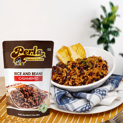 Perla Rice and Beans Mix (Casamiento) 21.16 oz - PACK OF 3