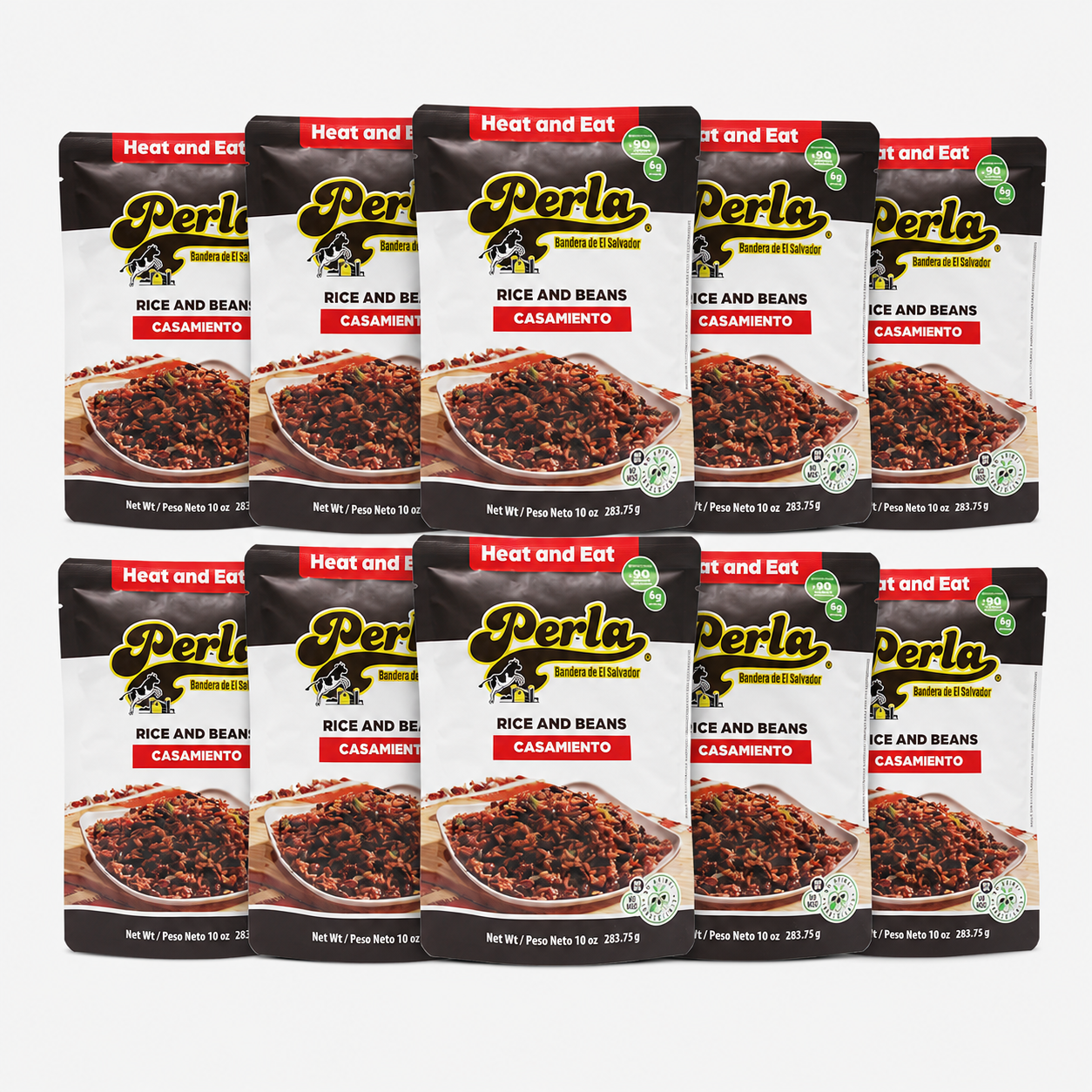 Perla Rice and Beans (Casamiento) 10 oz - PACK OF  10