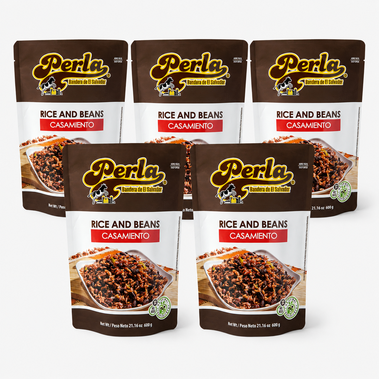 Perla Rice and Beans Mix (Casamiento) 21.16 oz - PACK OF 5