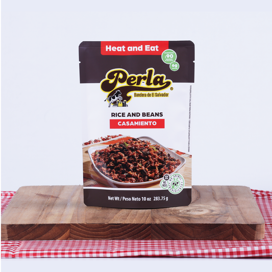 Perla Rice and Beans (Casamiento) 10 oz, Single Pouch