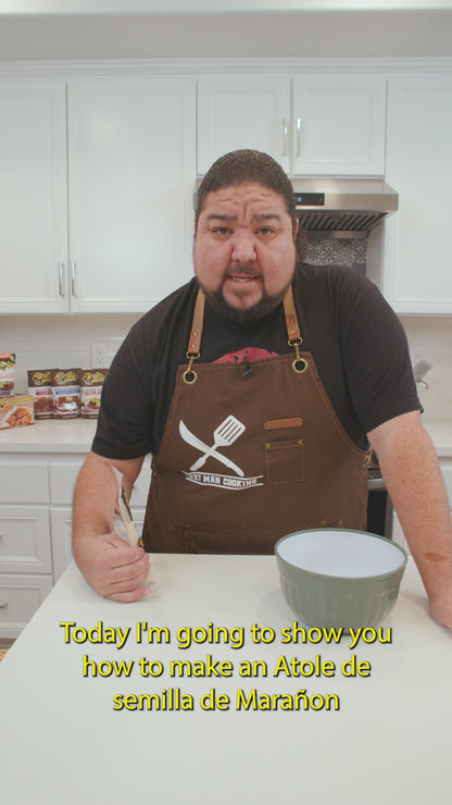 Perla Cashew Nuts Atole Drink (Atol de Semilla de Maranon) 12 oz, Singe Pouch