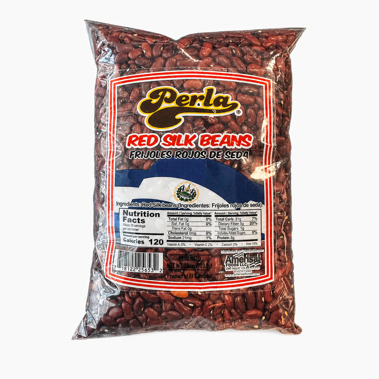 Perla Red Silk Beans – 28 oz