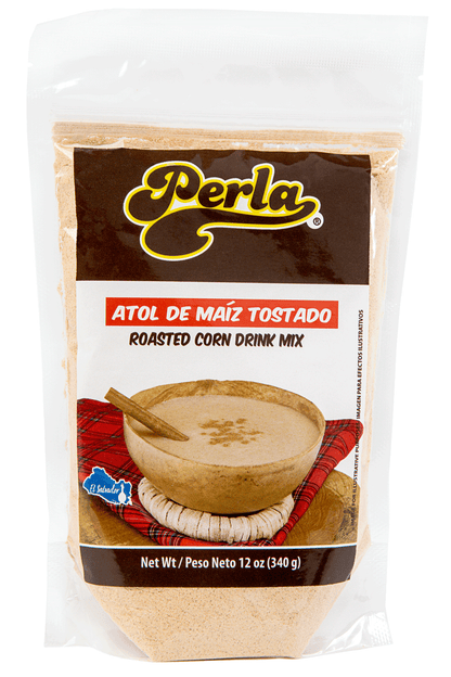 Atol de Maiz Tostado (Roasted Corn Drink) 12 oz, Single Pouch