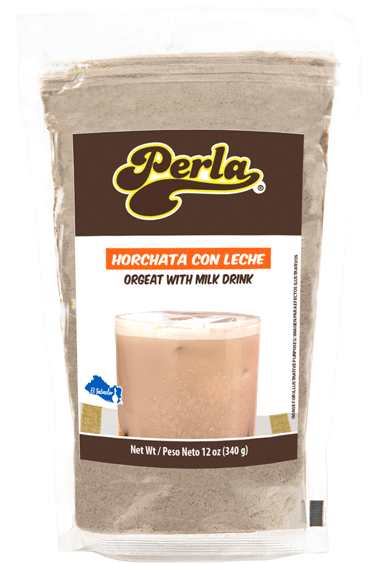 Perla Horchata con Leche Salvadoreno (Orgeat with Milk Drink) 12 oz