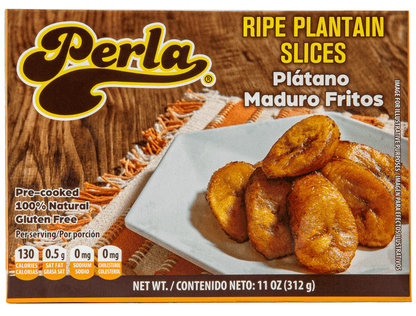 Perla Ripe Plantain Slices (Plantano Maduro Fritos) 11oz