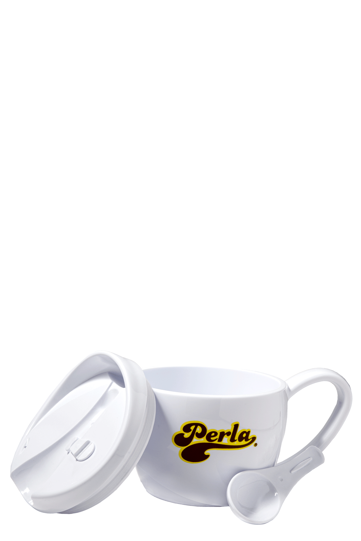 Perla Merch  - Soup Mug w/ Spoon 15oz
