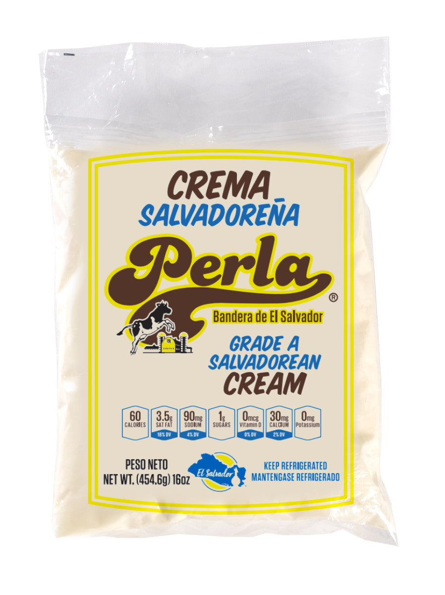 Perla Crema Salvadoreña (Salvadoran Grade A Cream) 16 oz